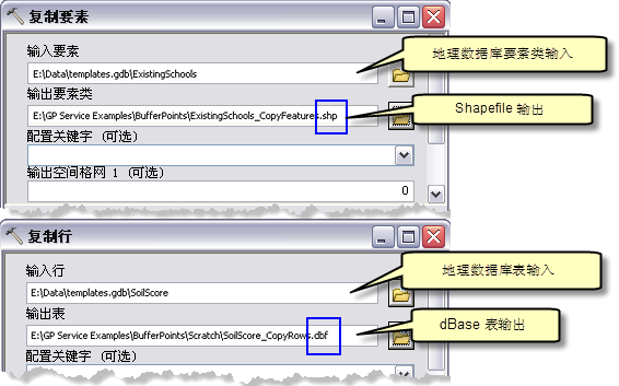 Shapefile 与 dBASE 输出