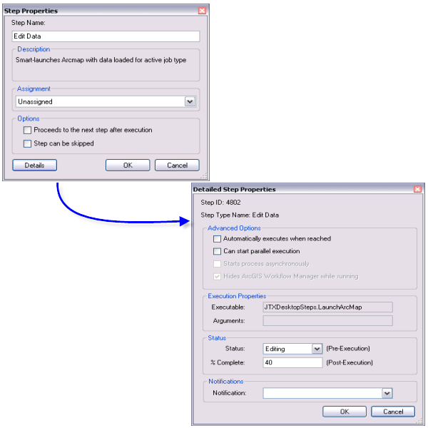 Step Properties