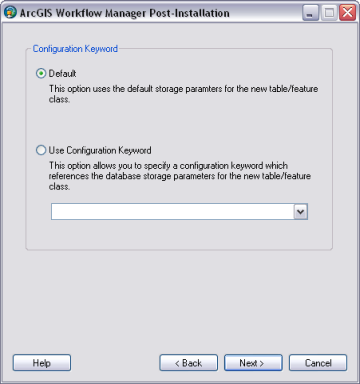 Configuration Keyword