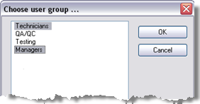 User Groups