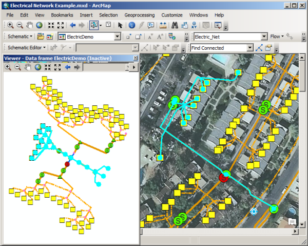 Building diagrams from network features