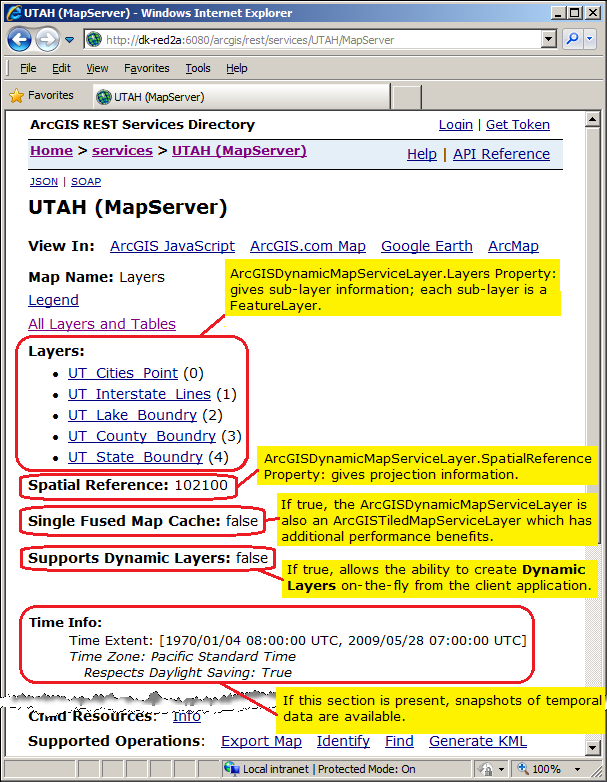 Example metadata for an ArcGISDynamicMapServiceLayer.