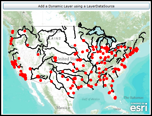 Adding Dynammic Layers via a LayerDataSource.