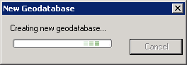 Processing dialog.