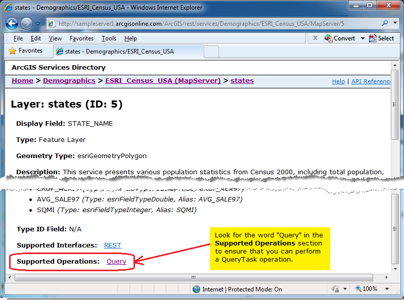 Using the ArcGIS Service Directory Diagram 4.