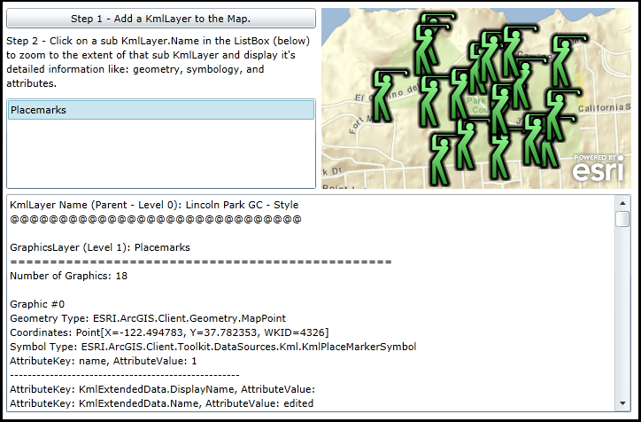 Digging deep into the KmlLayer sub-layers to get detailed information like: geometry, symbology, and attributes.