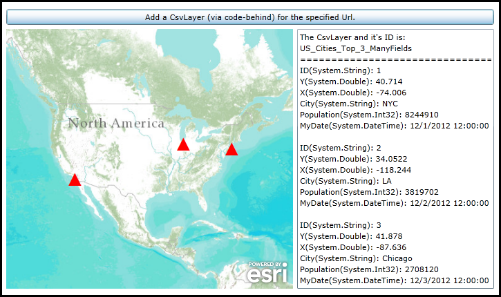 Specifying which attributes fields to load into a CsvLayer using SourceFields.