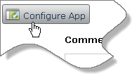 Le bouton Configurer l'application