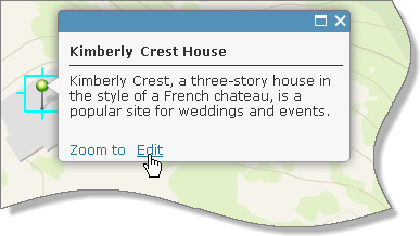 Всплывающее окно для здания Kimberly Crest House