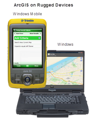 坚固设备上的 ArcGIS 坚固设备上的 ArcGIS