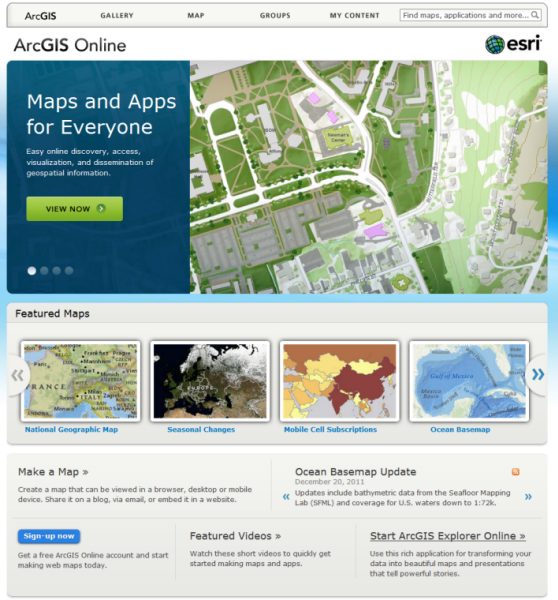 ArcGIS Online ArcGIS Online