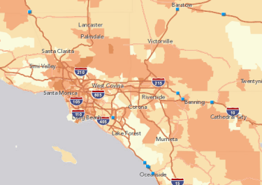 crime map of rest areas